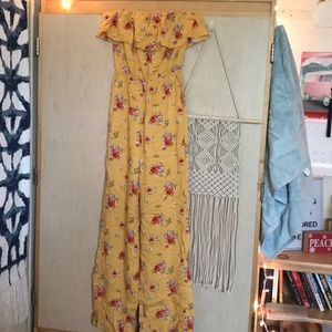 Floral jumpsuit